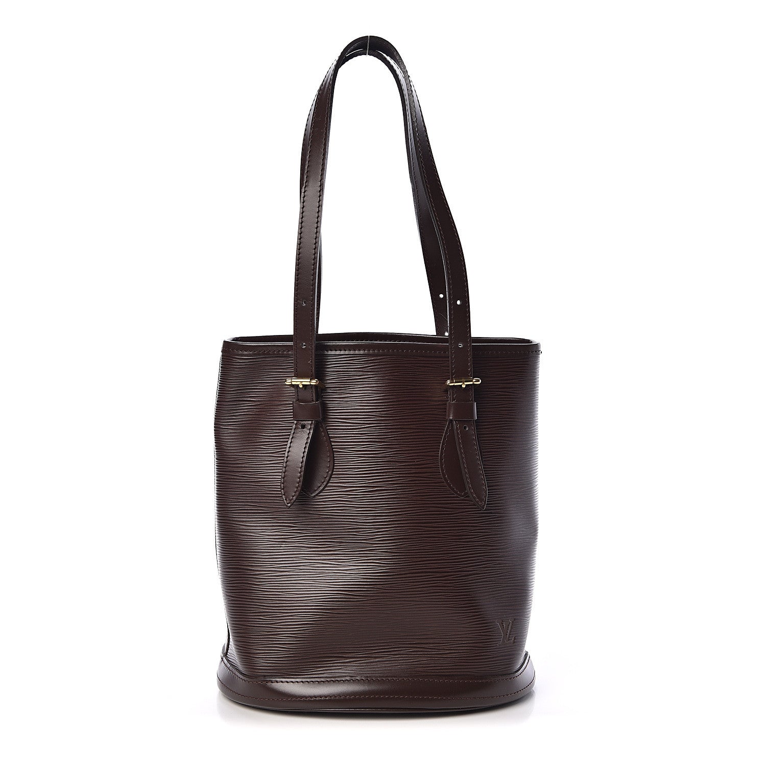 Louis Vuitton Epi Petit Bucket 23 Moka 3 of 10