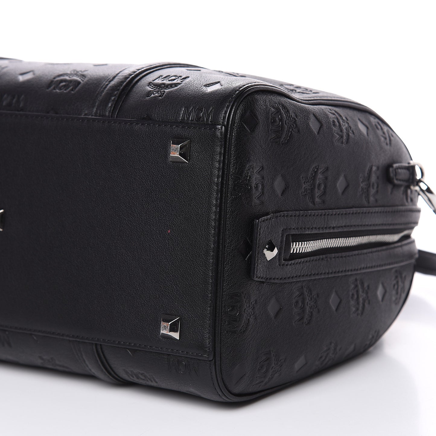 Visetos Medium Essential Boston Bag Black