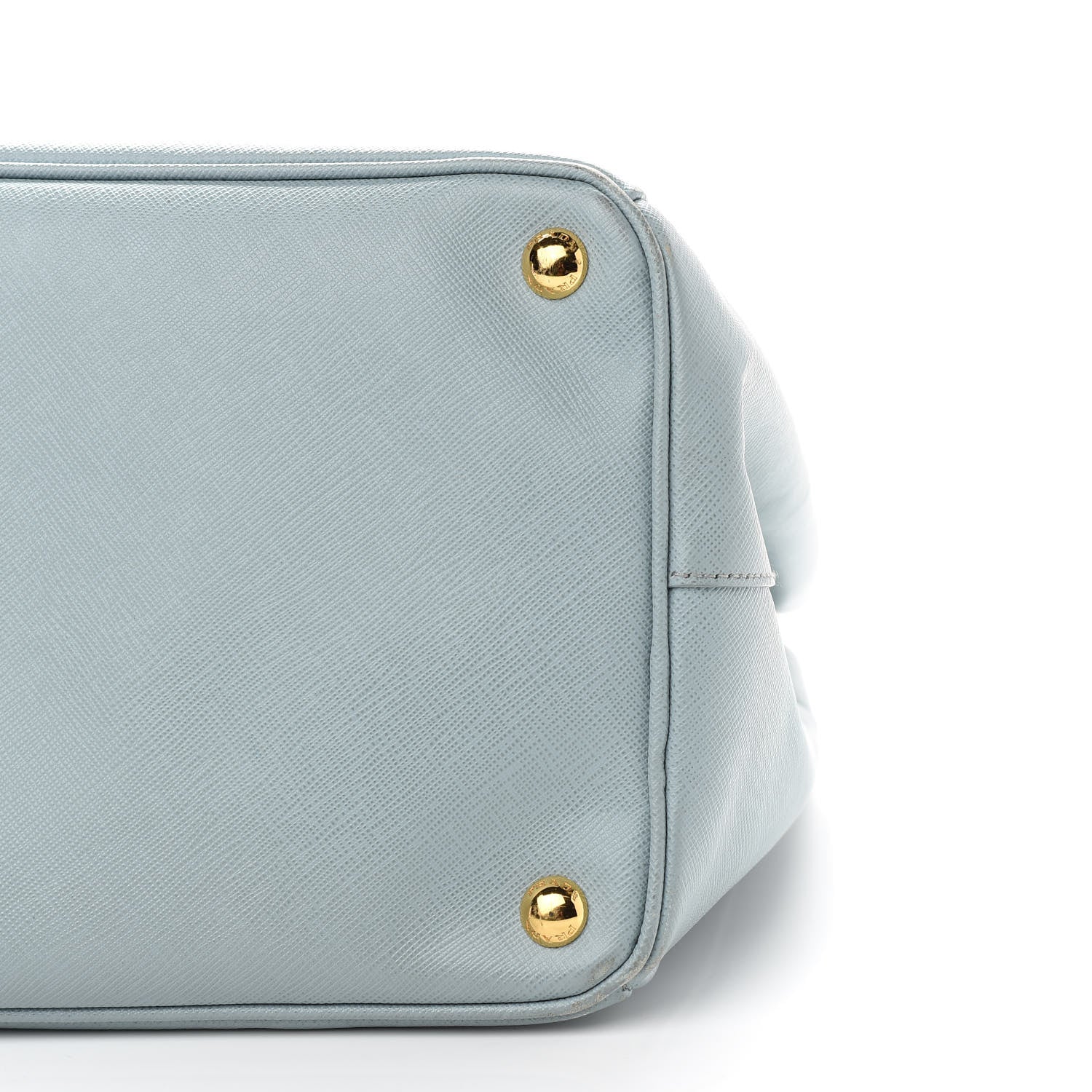 Prada Saffiano Lux Large Tote Lago 9 of 11