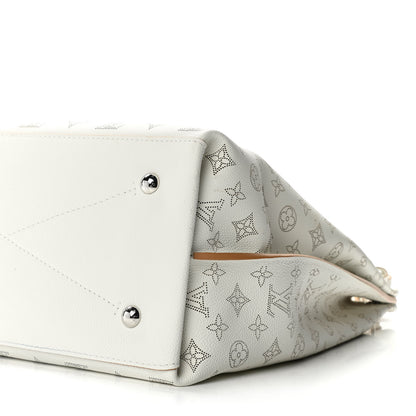 Louis Vuitton Mahina Carmel Hobo Snow 10 of 13