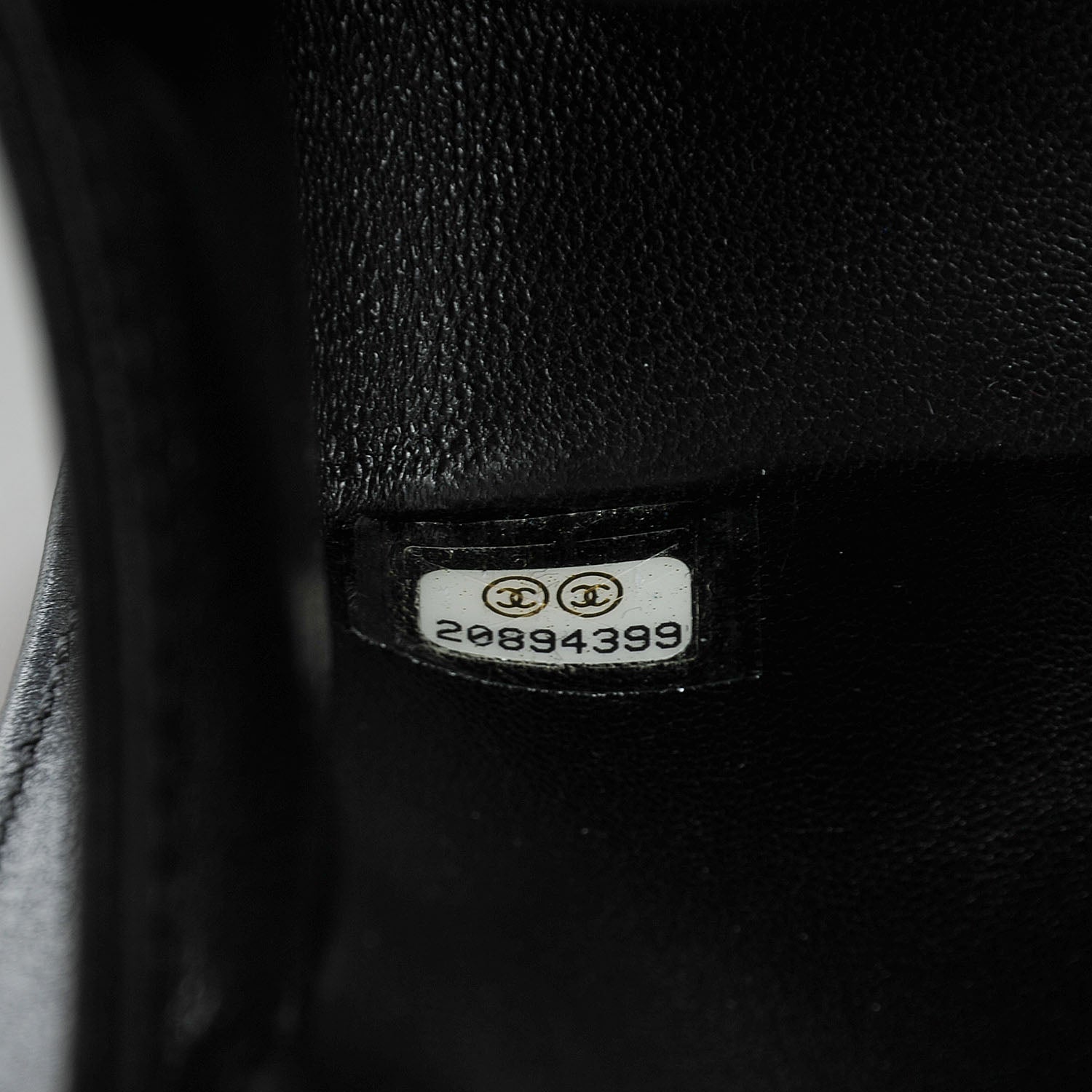 Chanel Galuchat Stingray Small Boy Flap Black 9 of 9
