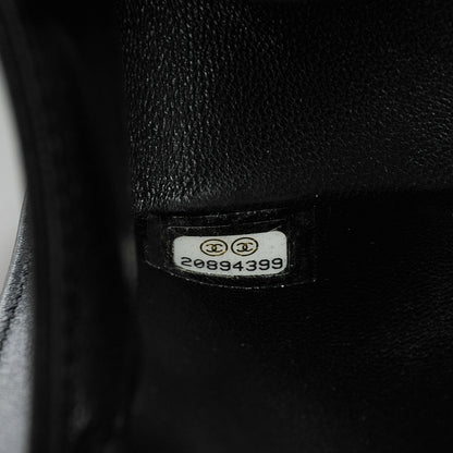Chanel Galuchat Stingray Small Boy Flap Black 9 of 9