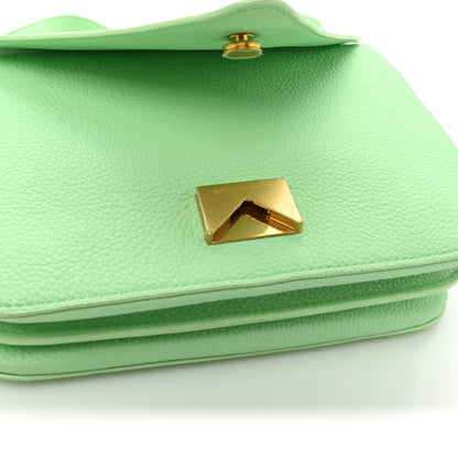 Bottega Veneta Calfskin Mount Envelope Bag Wasabi 10 of 15