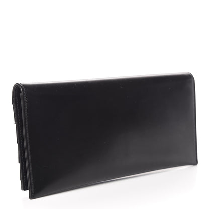 Saint Laurent Calfskin Monogram Smoking Clutch Black 3 of 9