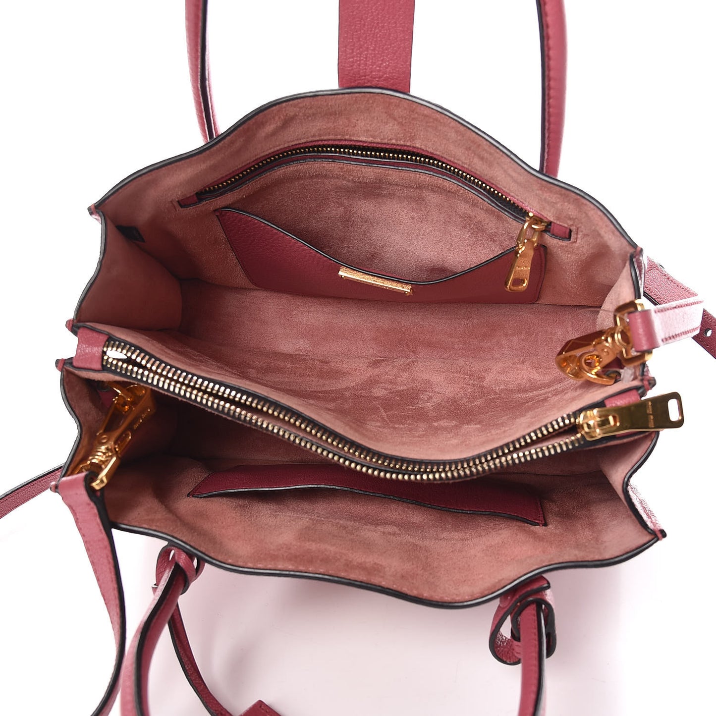 Goatskin Madras Tote Peonia