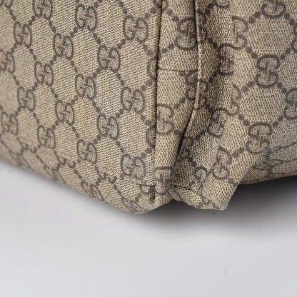 Gucci GG Plus Monogram Messenger Diaper Bag Dark Brown 14 of 14