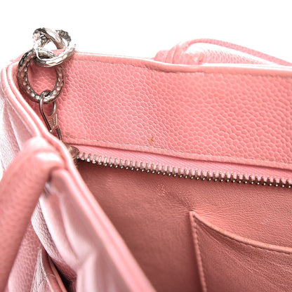 Chanel Caviar Quilted Medallion Tote Light Pink 15 of 16