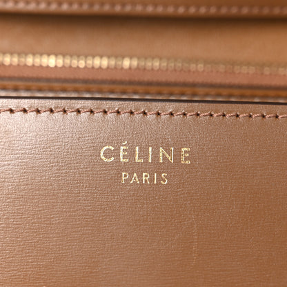Celine Smooth Calfskin Medium Classic Box Flap Bag Light Camel 6 of 10