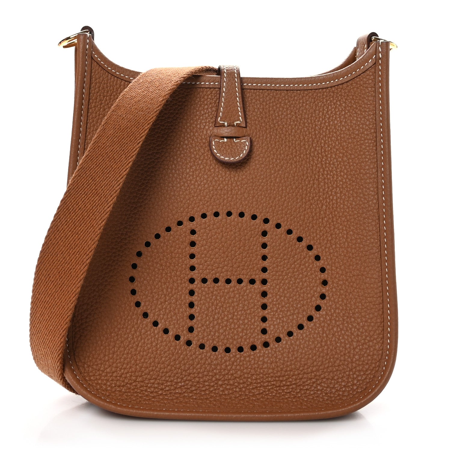 Hermes Taurillon Maurice Evelyne TPM Gold 1 of 10