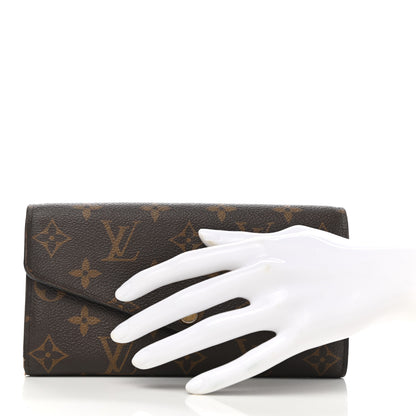 Louis Vuitton Monogram Sarah Wallet NM Rose Ballerine 2 of 6