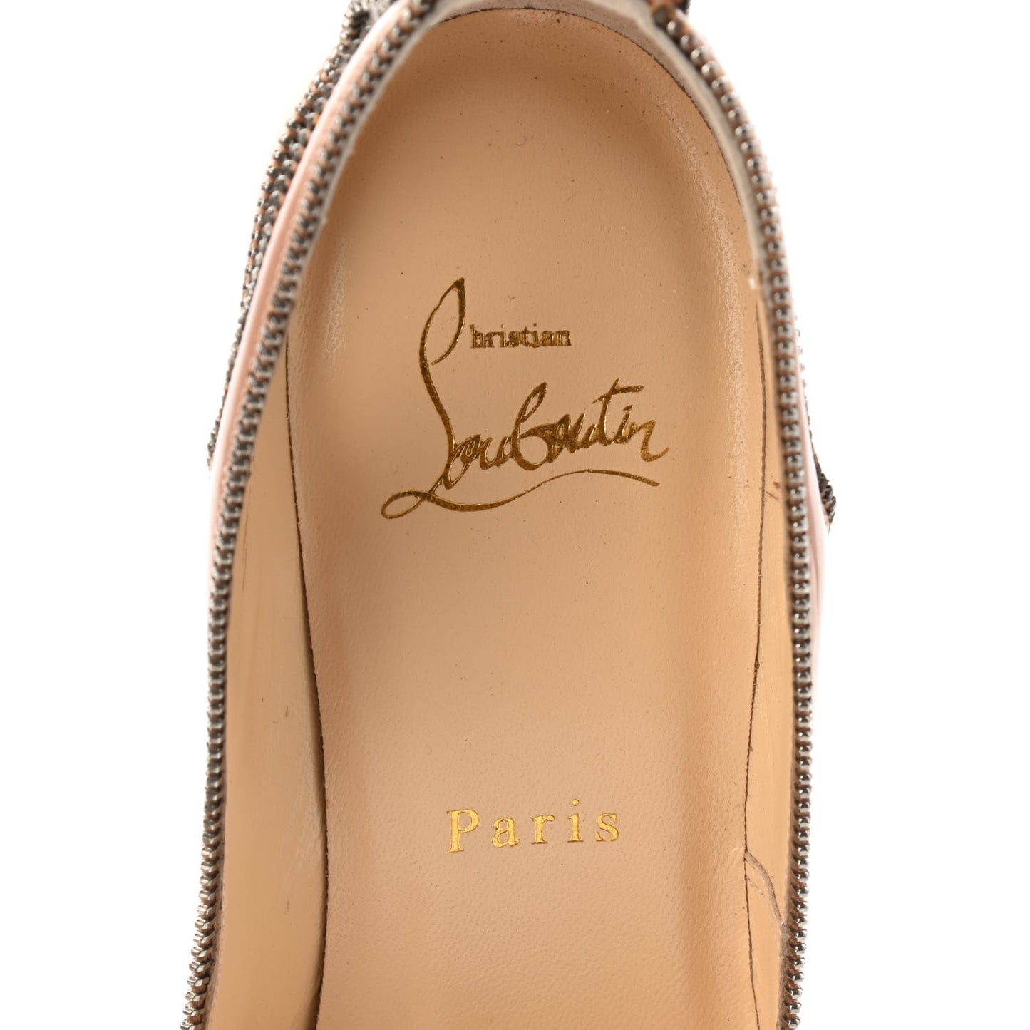 Patent Colbina 120 Pumps 37.5 Nude Silver