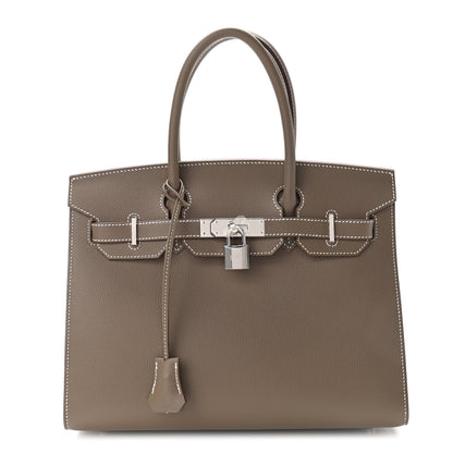 Hermes Epsom Birkin Sellier 25 Etoupe 1 of 11