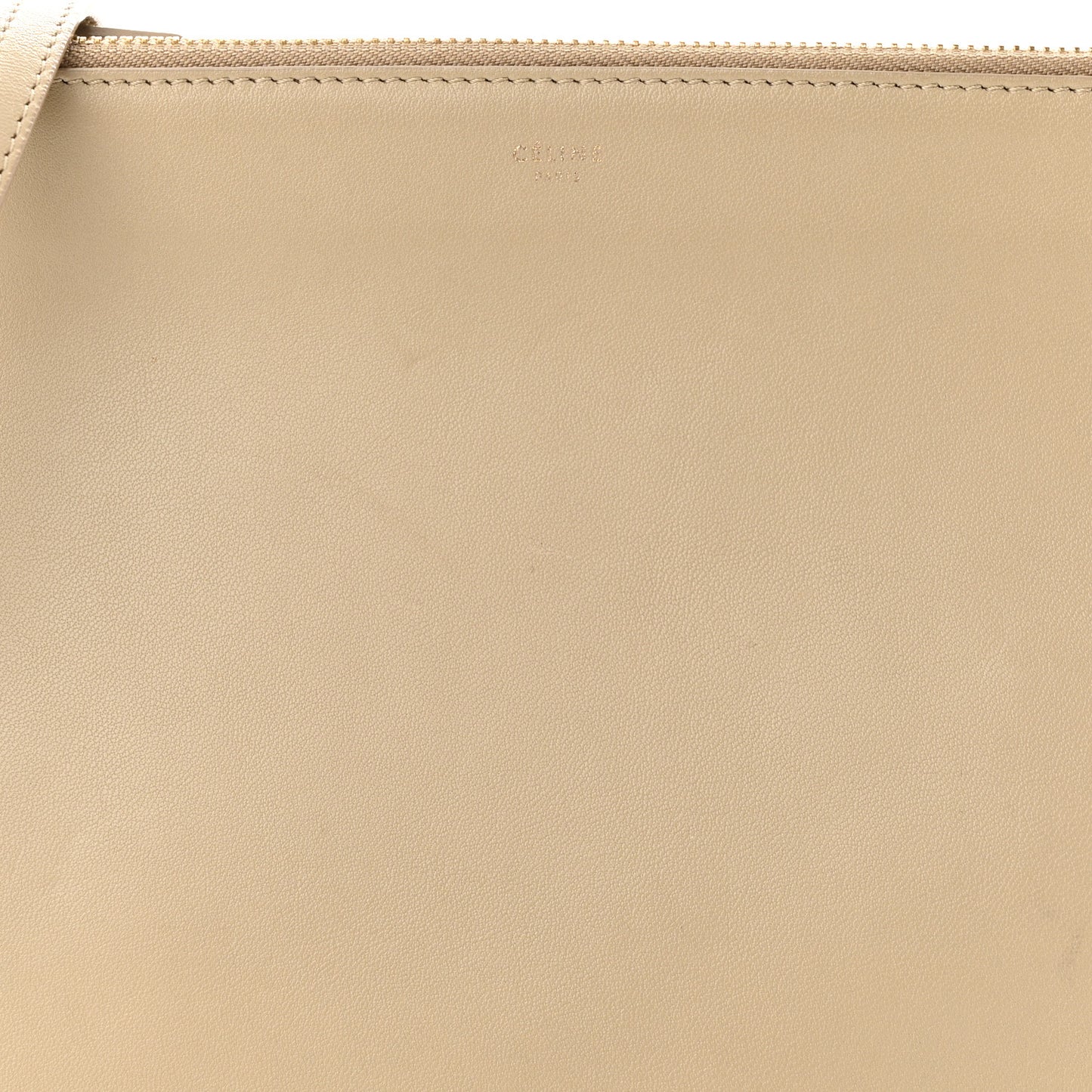 Lambskin Large Trio Crossbody Bag Light Caramel