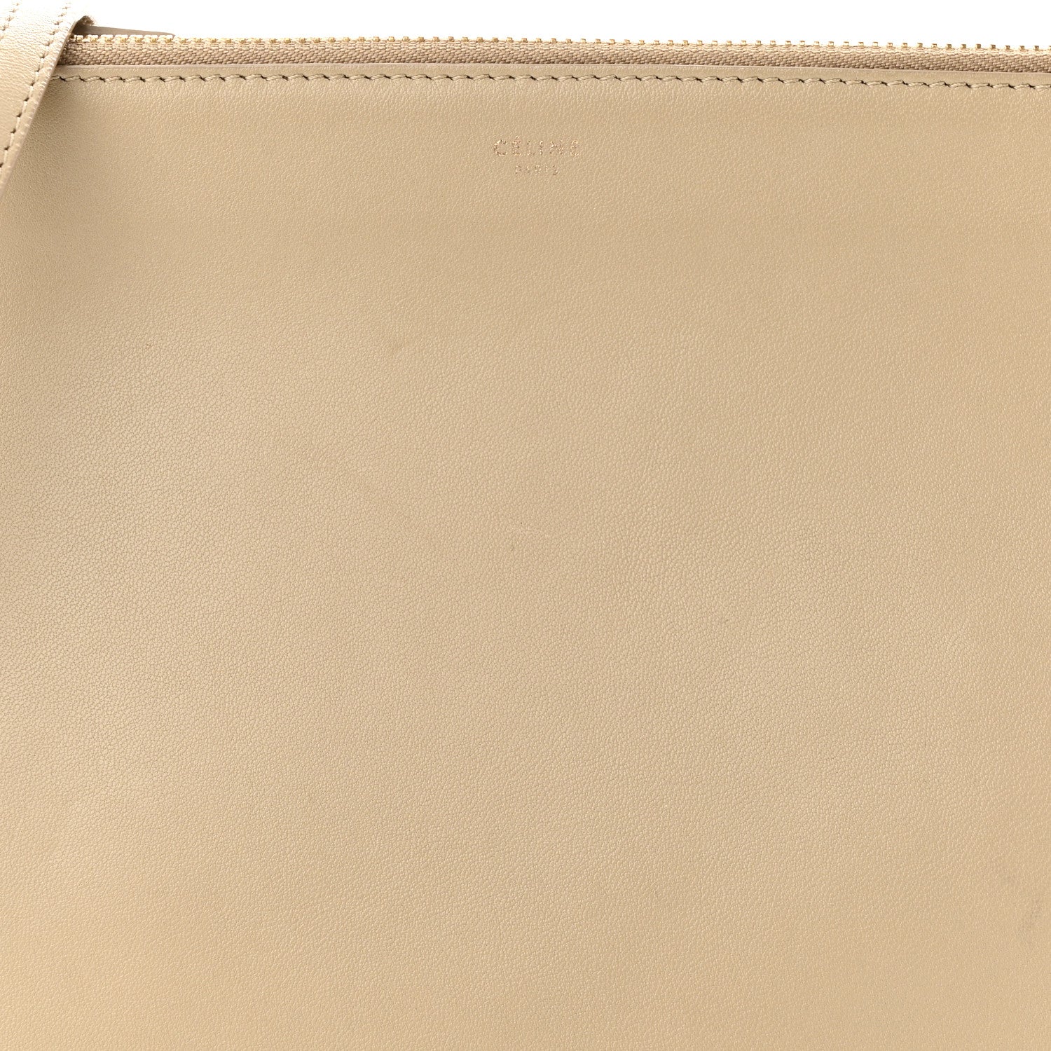 Celine Lambskin Large Trio Crossbody Bag Light Caramel 8 of 12