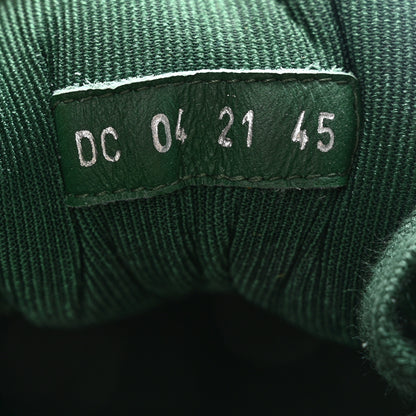 Christian Dior Smooth Calfskin Oblique Galaxy Mens B27 Low Top Sneakers 45 Green Beige 10 of 12