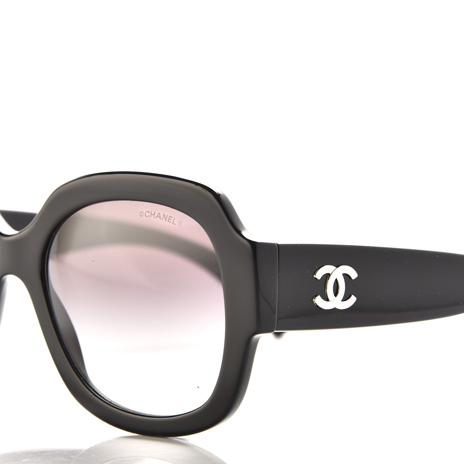 Chanel CC Sunglasses 5373 Black 3 of 8