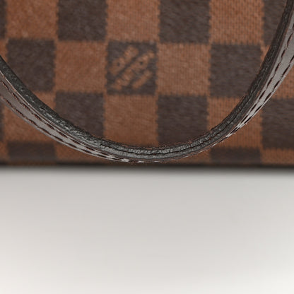 Louis Vuitton Damier Ebene Neo Neverfull MM Rose Ballerine 16 of 26