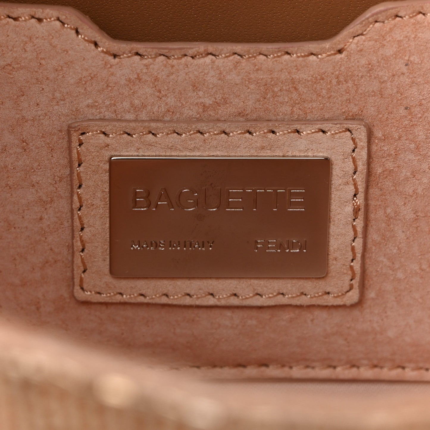 Beaded Baguette Beige