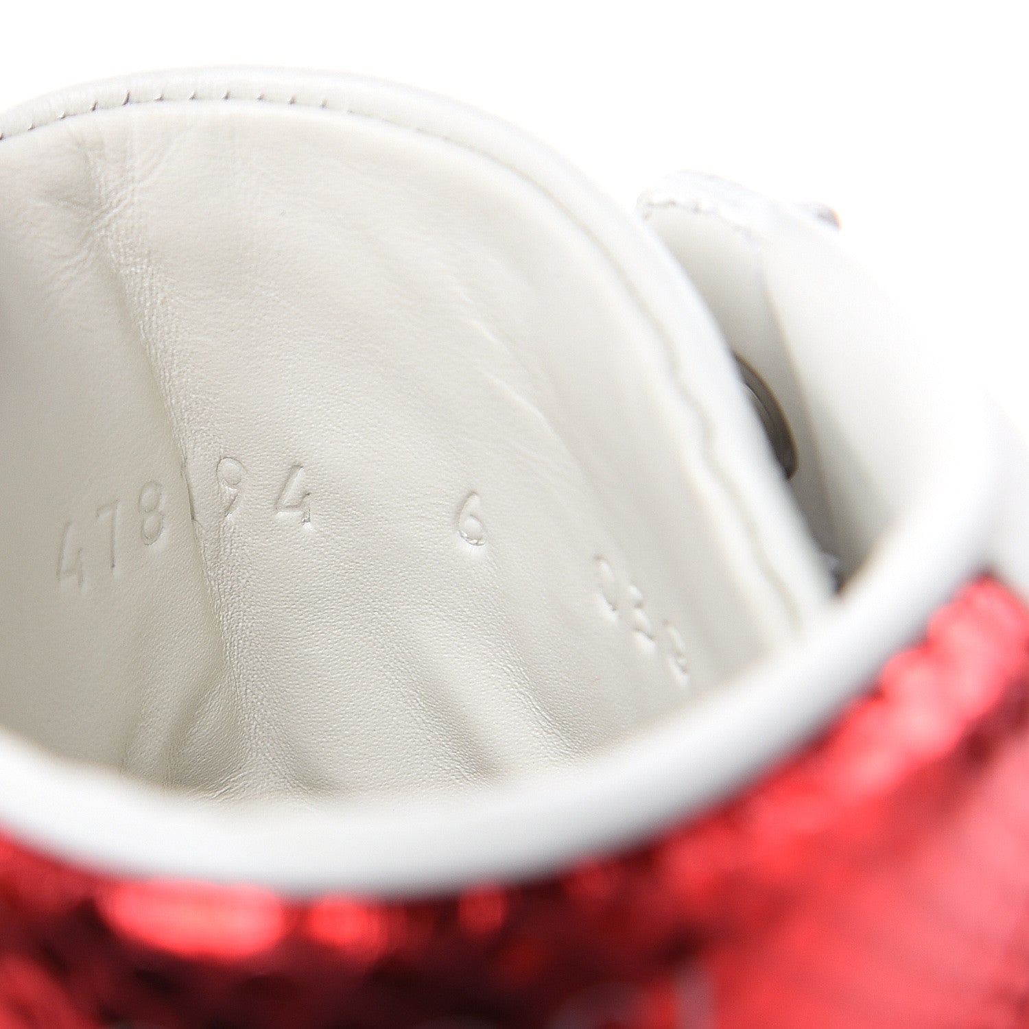 Gucci Calfskin Ayers Embroidered Web Mens Ace Removable Patches High Top Sneakers 6 White 8 of 9