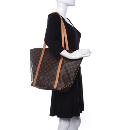 Louis Vuitton Monogram Sac Shopping Tote 2 of 9