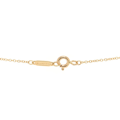 Tiffany 18K Yellow Gold Mini Bow Pendant Necklace 4 of 5