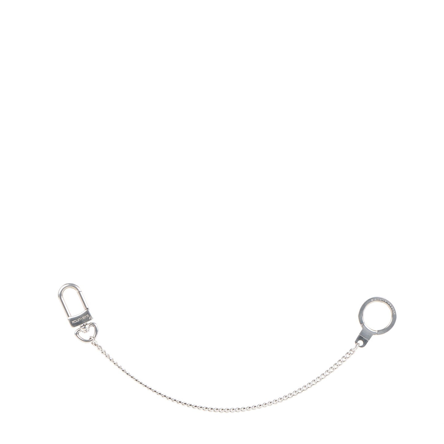 Pochette Extender Key Ring Chain Silver