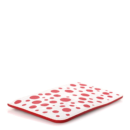 Louis Vuitton LV X YK Empreinte Infinity Dots Neverfull MM Pochette Rouge White 4 of 7