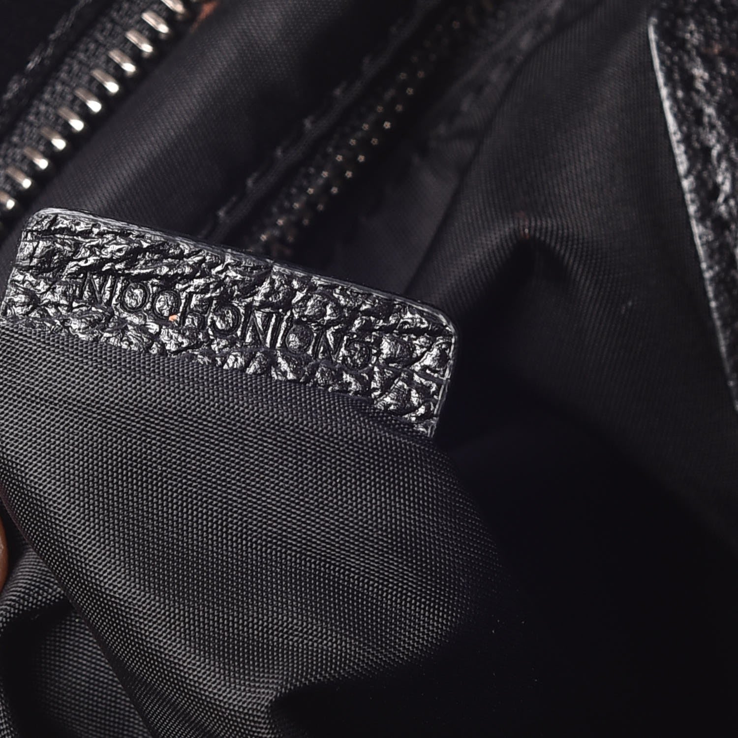 Burberry Nylon Check Crossbody Bag Black 7 of 9