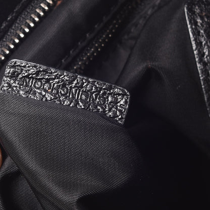 Burberry Nylon Check Crossbody Bag Black 7 of 9