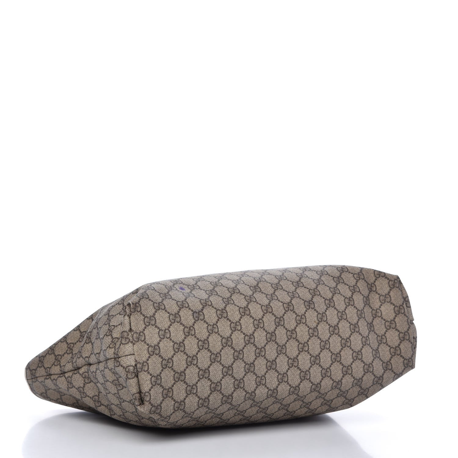 Gucci GG Supreme Monogram Medium Zippered Shopping Tote Off White 4 of 11