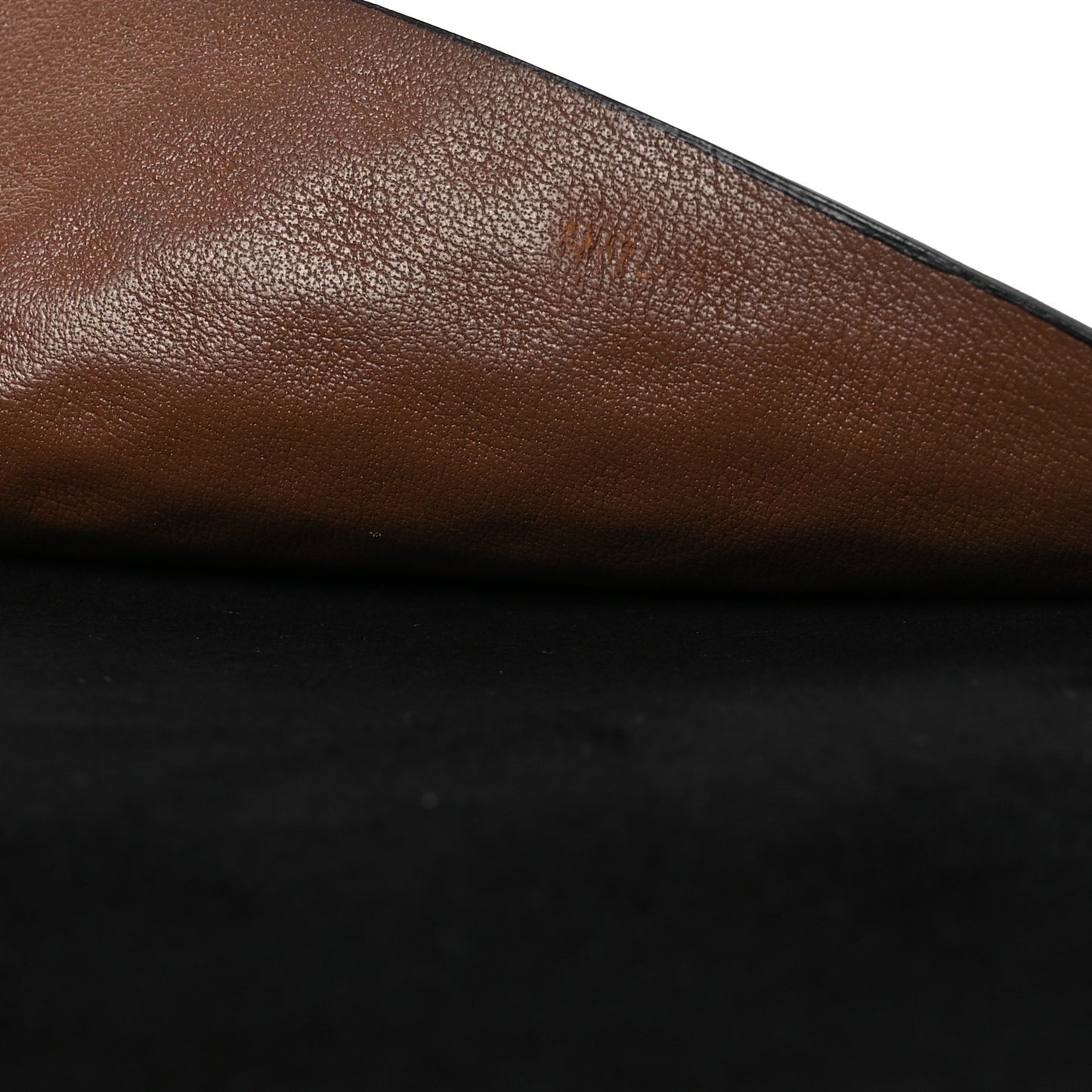 Alligator Passport Holder Brown