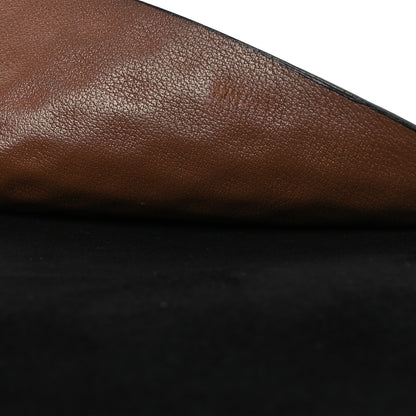 Burberry Alligator Passport Holder Brown 6 of 9