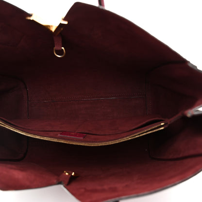 Louis Vuitton Calfskin Monogram Kimono Tote Grape 5 of 9
