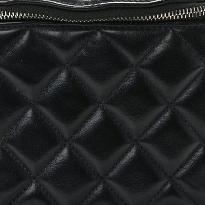 Chanel Lambskin Quilted Waist Belt Bag Black 8 of 12