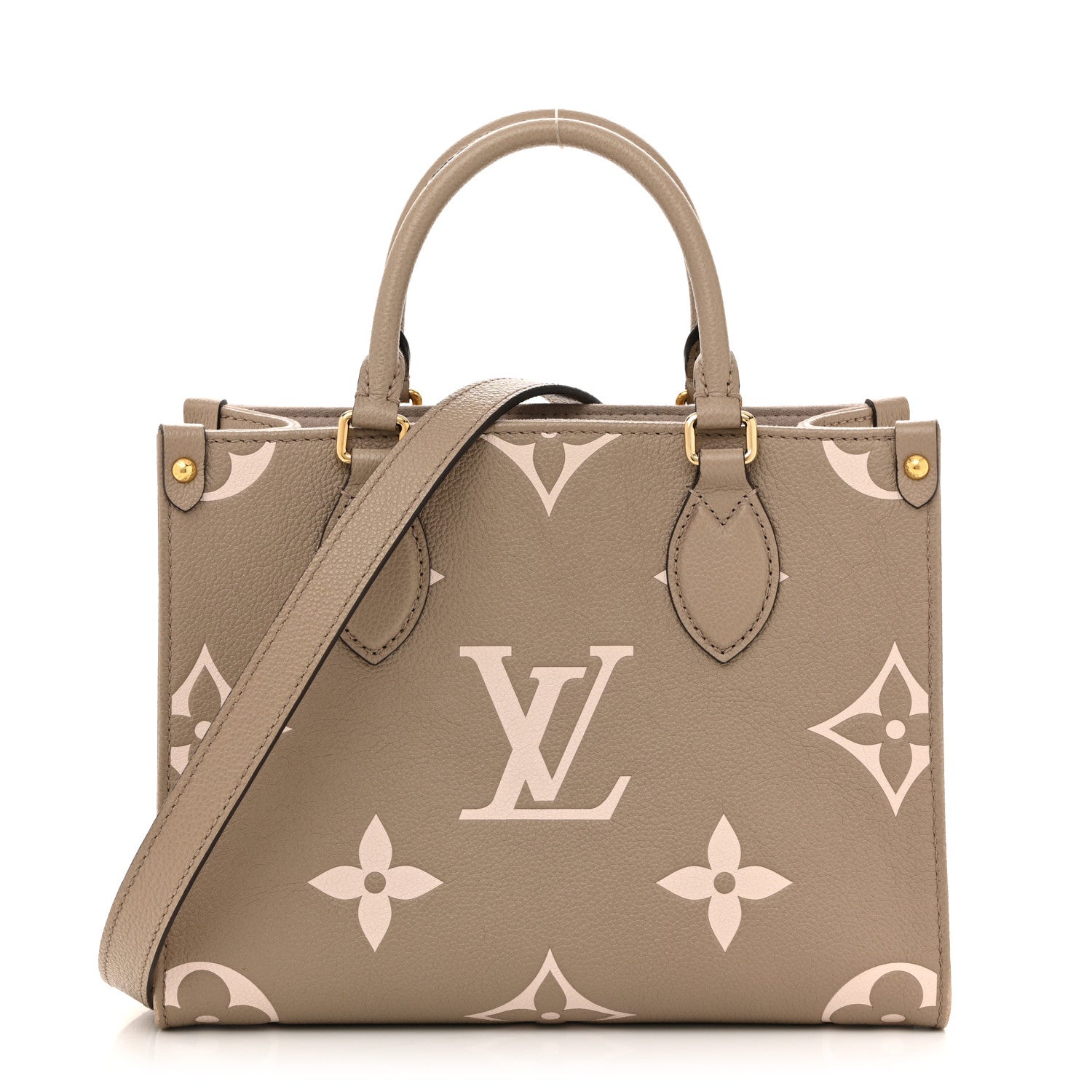 Louis Vuitton Empreinte Monogram Giant Onthego PM Tourterelle Creme 1 of 13