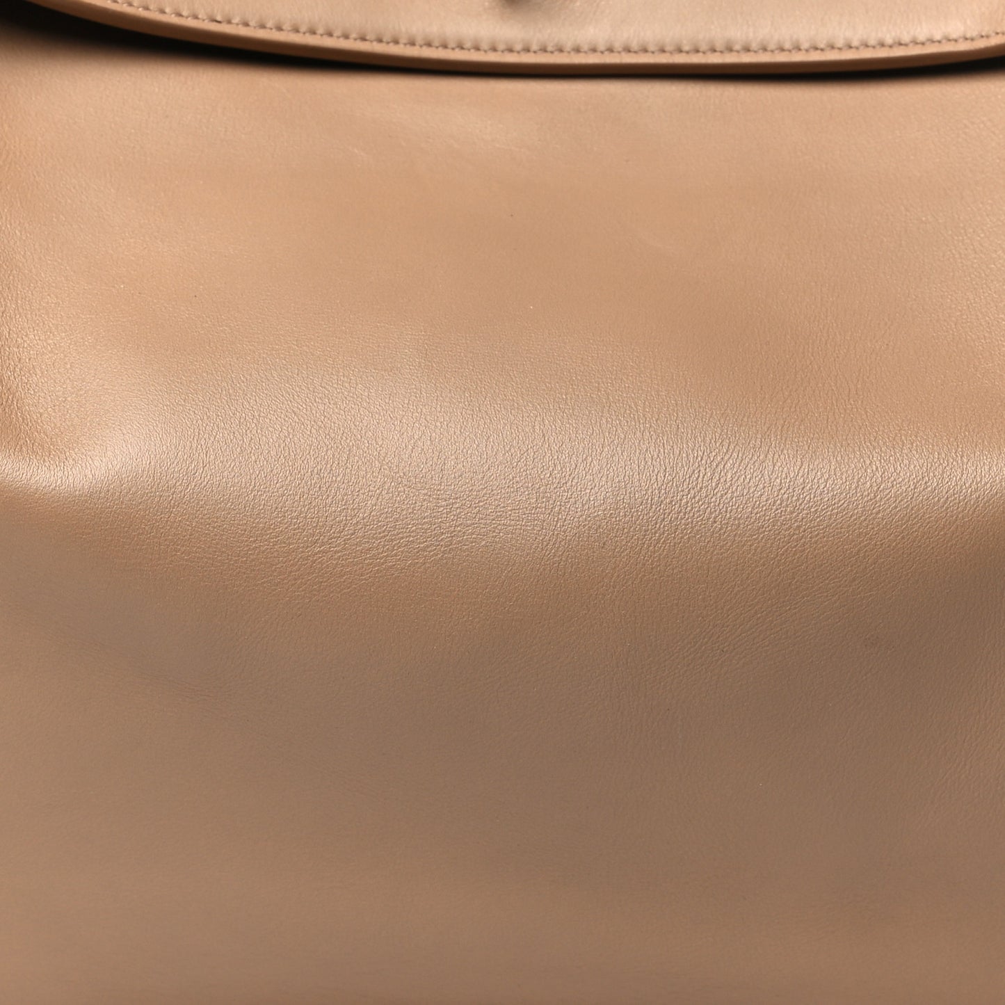 Smooth Calfskin Large Rodeo Top Handle Handbag Latte