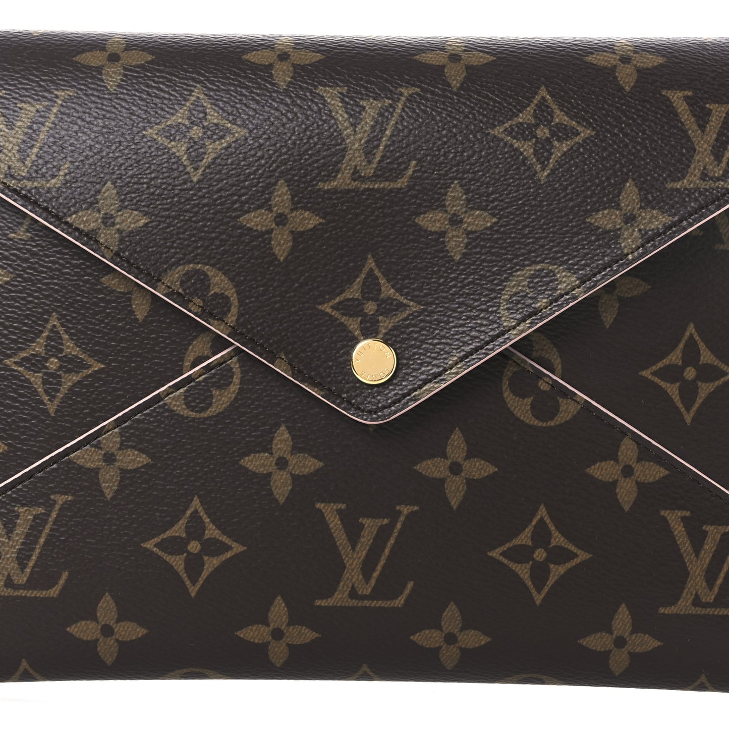 Monogram Large Kirigami Pochette Insert Rose Ballerine