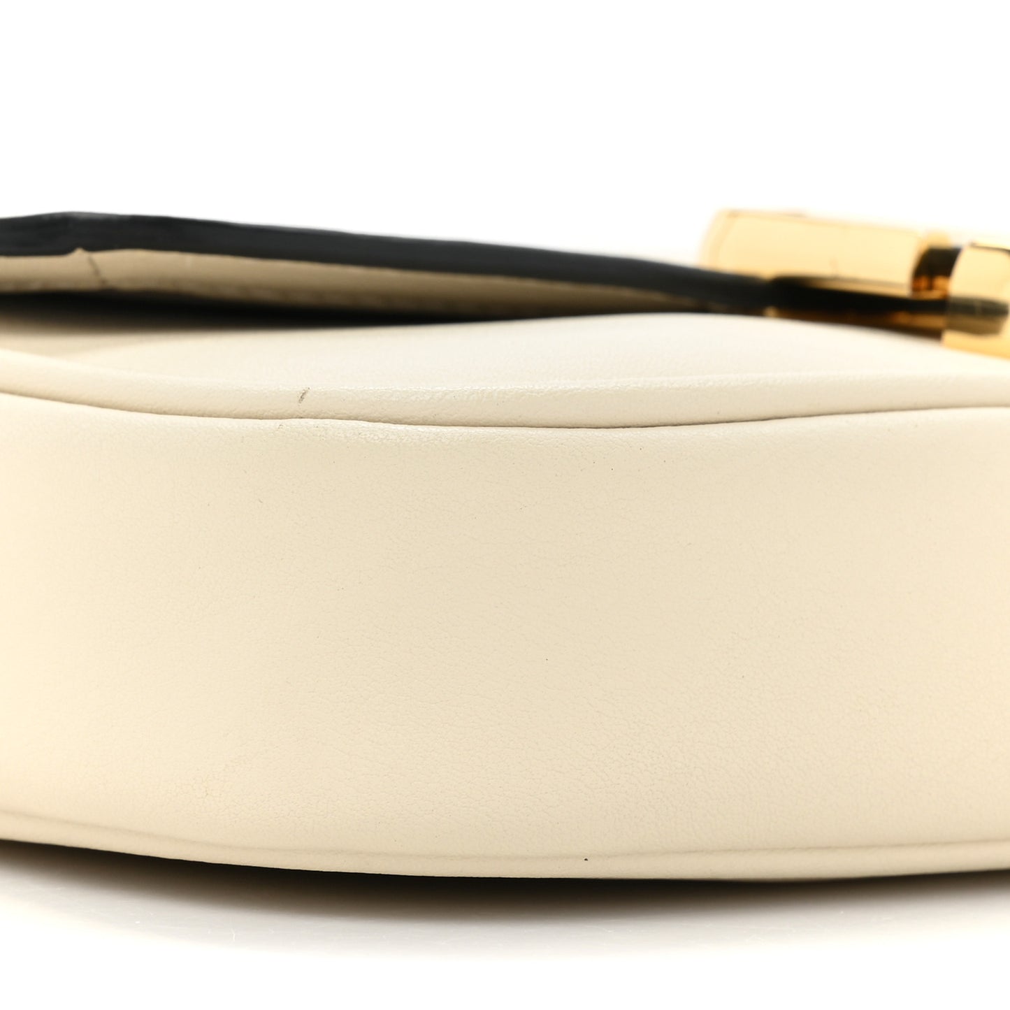 Calfskin Mini The J Marc Shoulder Bag Ivory