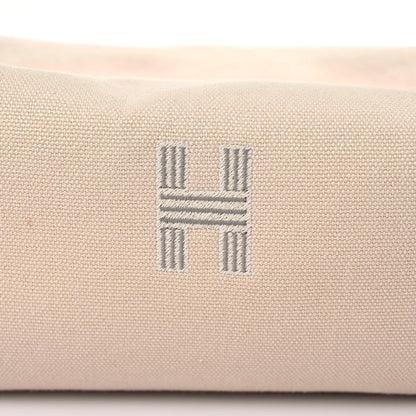 Hermes Canvas Small Bride-A-Brac Pouch Natural 8 of 11