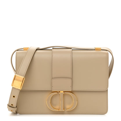 Christian Dior Smooth Calfskin 30 Montaigne Flap Bag Beige 1 of 8