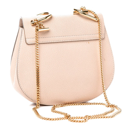Chloe Grained Lambskin Drew Shoulder Bag Abstract White 3 of 12