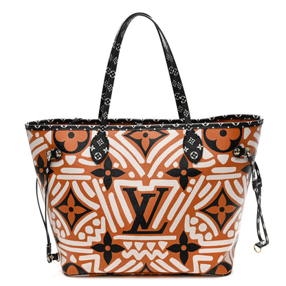 Louis Vuitton Monogram Giant Crafty Neverfull MM Creme Caramel 1 of 11