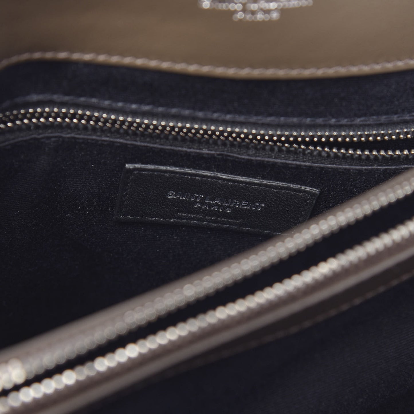 Calfskin Y Quilted Monogram Medium Loulou Chain Satchel Earth