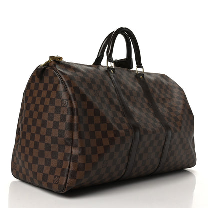 Louis Vuitton Damier Ebene Keepall 50 3 of 11