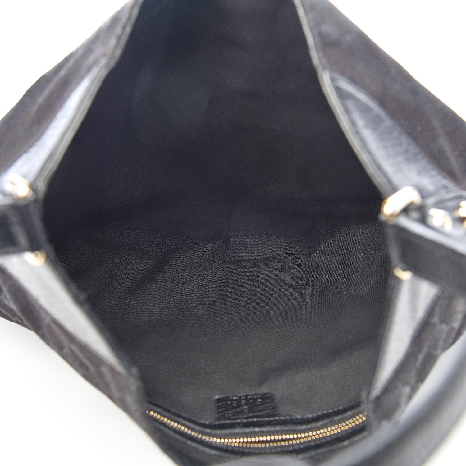 Gucci Monogram Hasler Hobo Black 5 of 14