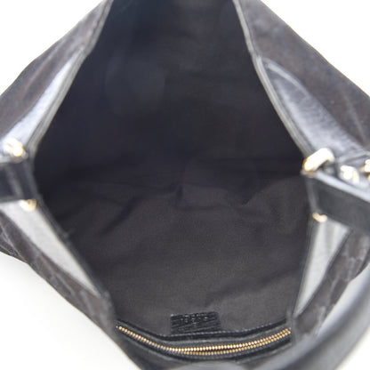 Gucci Monogram Hasler Hobo Black 5 of 14