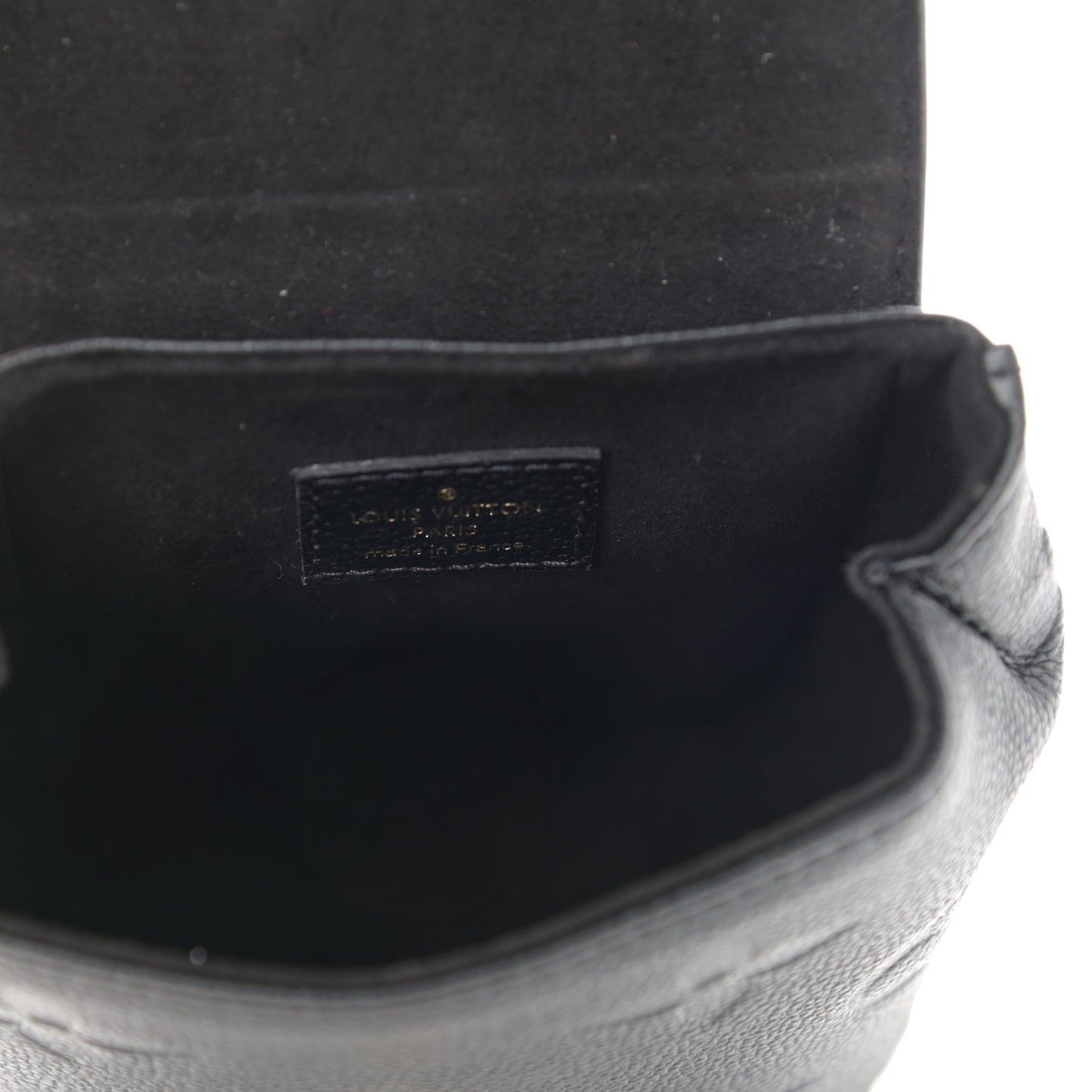 Empreinte Monogram Giant Tiny Backpack Black