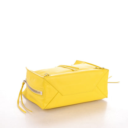Balenciaga Veau Papier A6 Zip Around Tote Jaune Soleil 4 of 7
