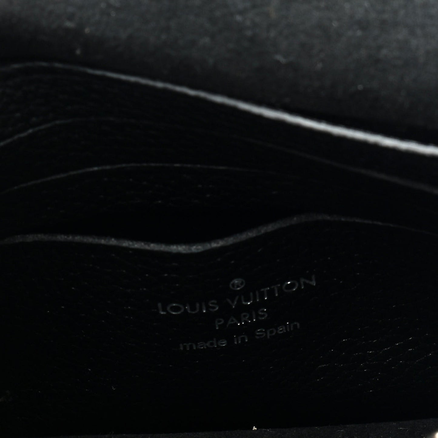 Soft Calfskin Mini My Lockme Chain Pochette Black
