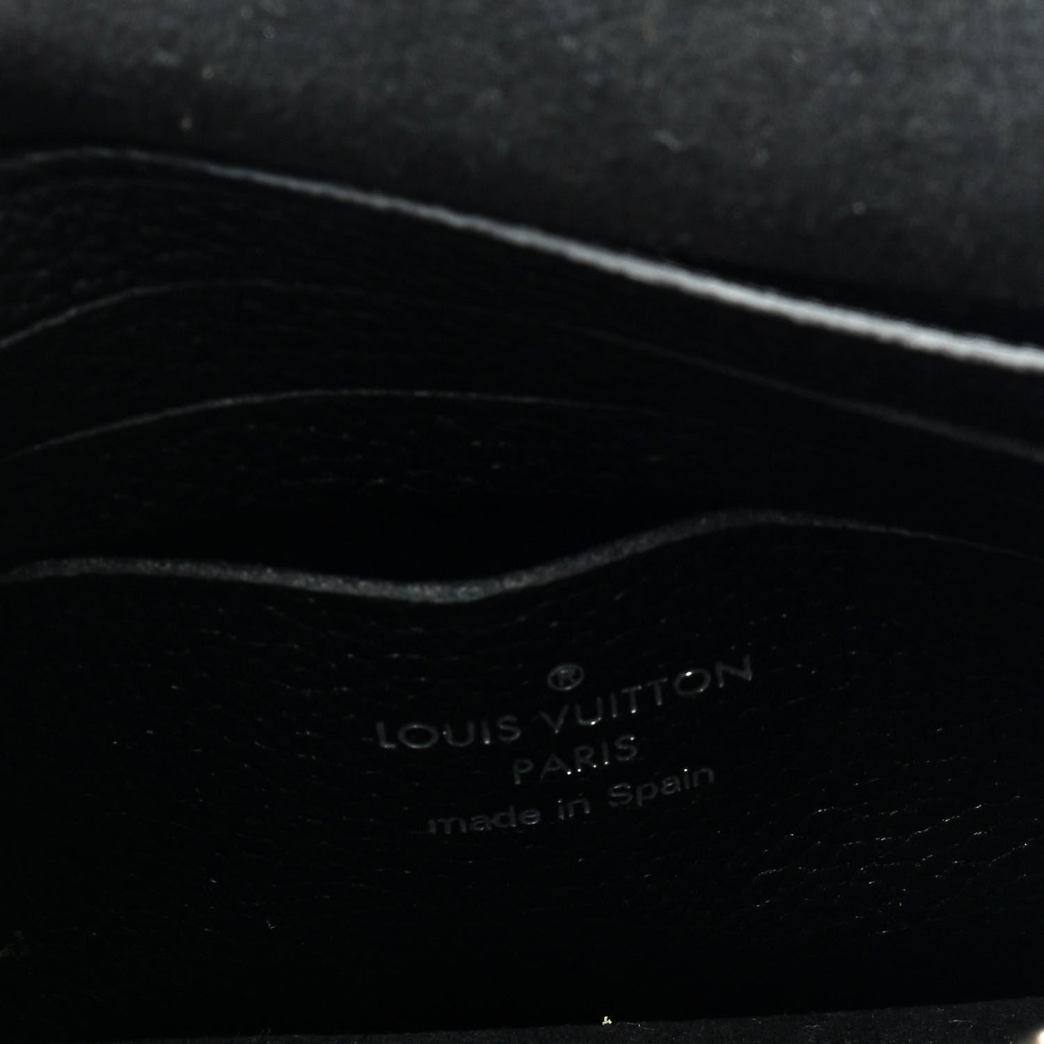 Louis Vuitton Soft Calfskin Mini My Lockme Chain Pochette Black 4 of 4